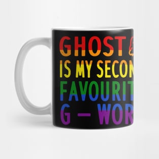 Halloween Spooky Ghost Party Costume Gay LGBT+ Mug